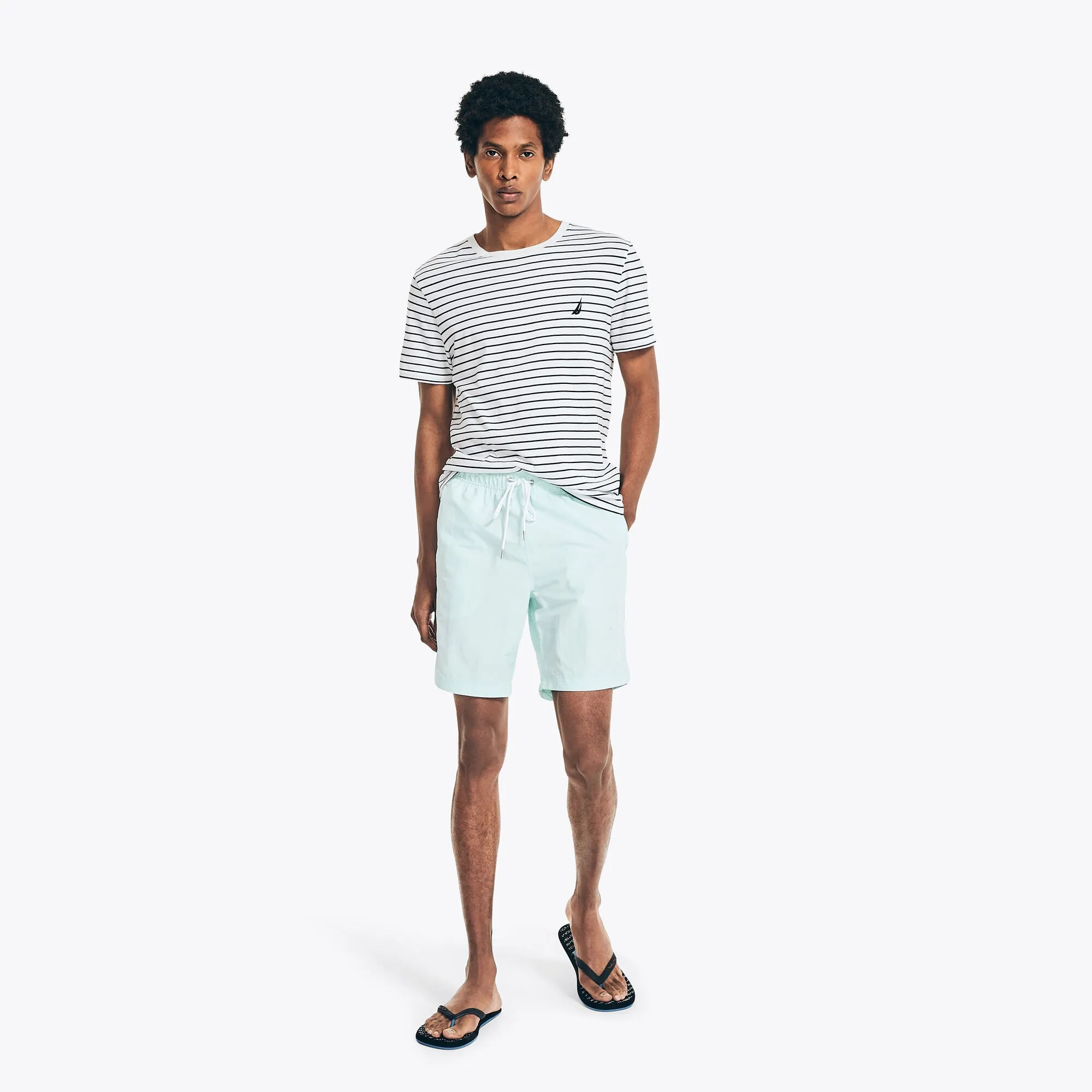 Nautica Mens 8" Quick-Dry Swim