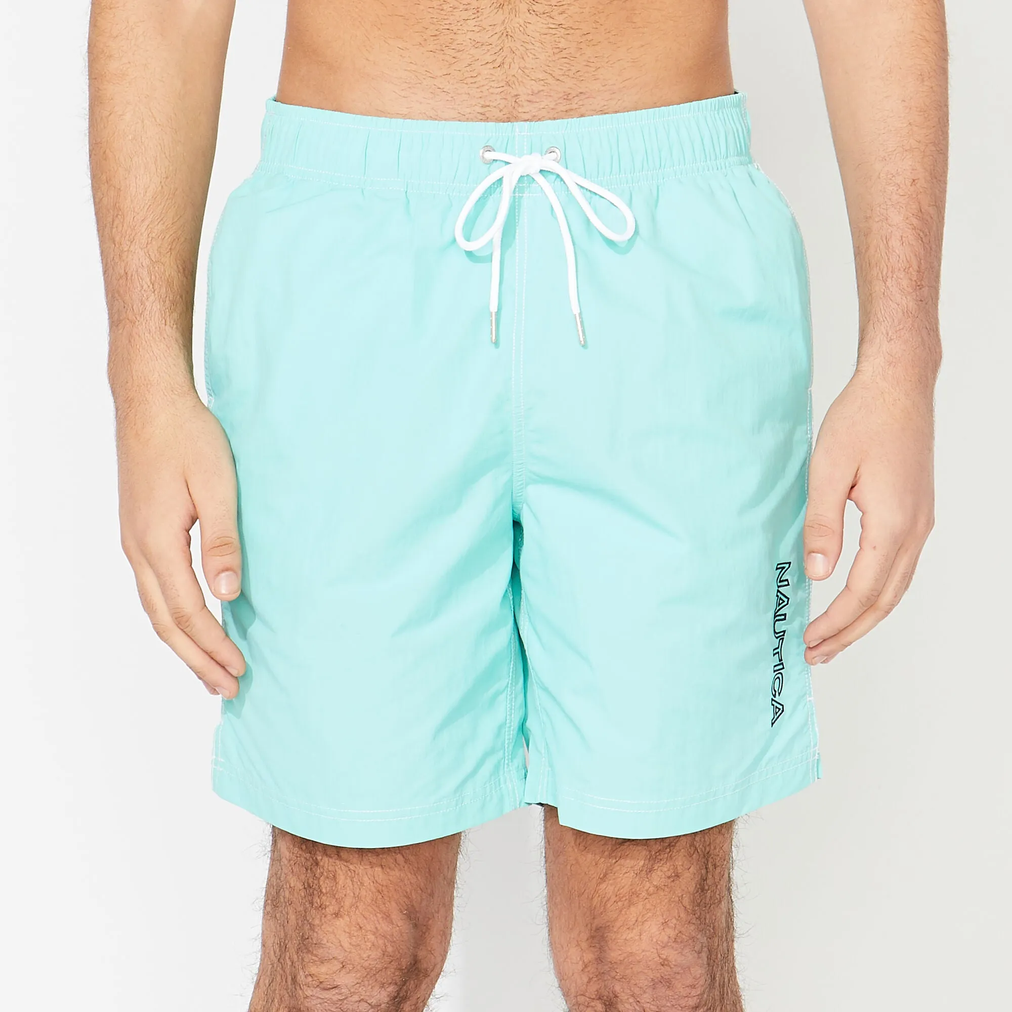 Nautica Mens 8" Quick-Dry Swim