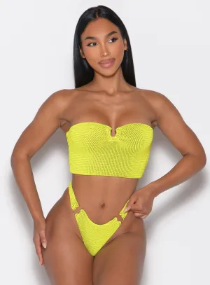 Neon Nights Bikini Bandeau Bombshell