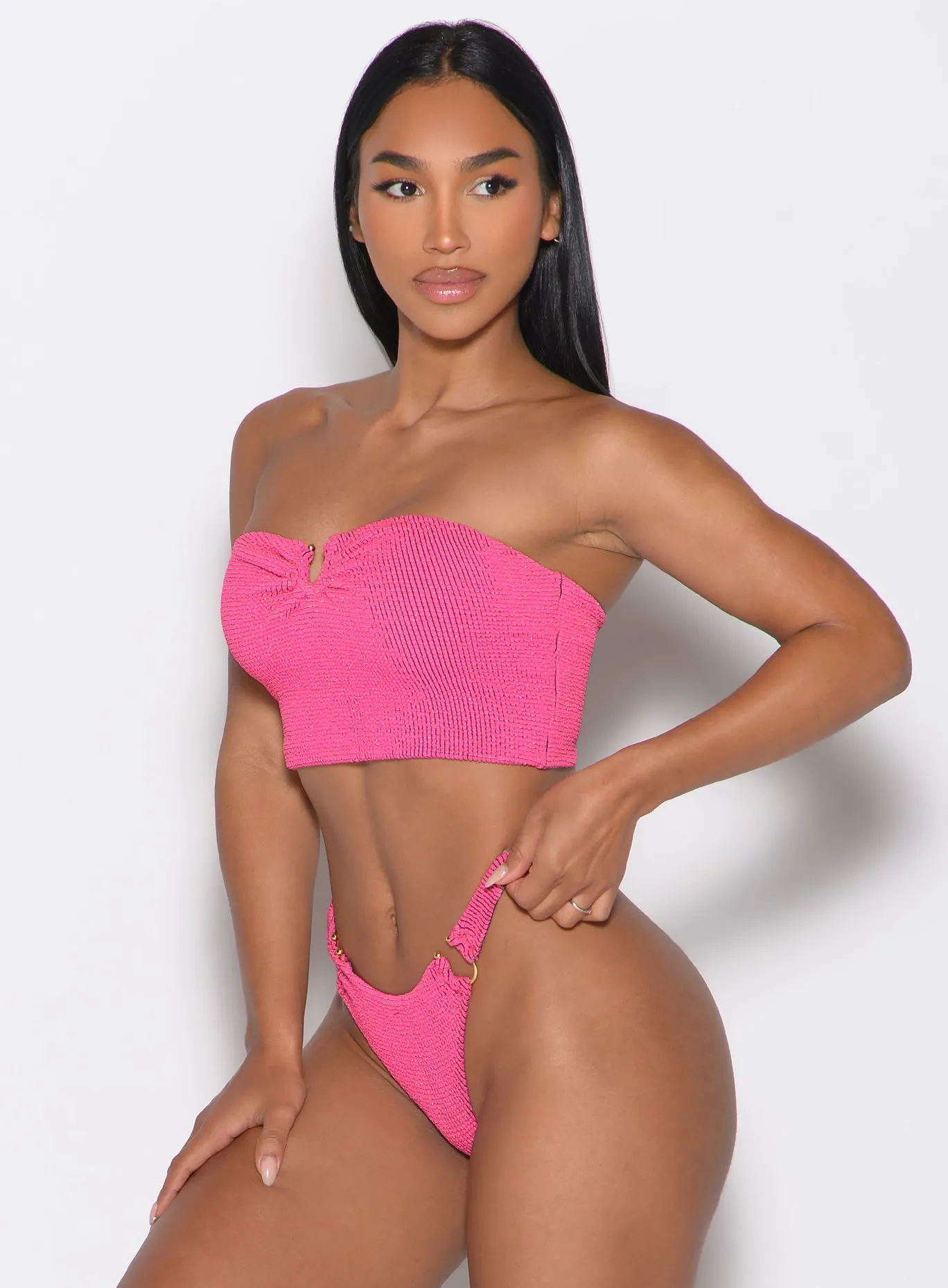 Neon Nights Bikini Bandeau Bombshell