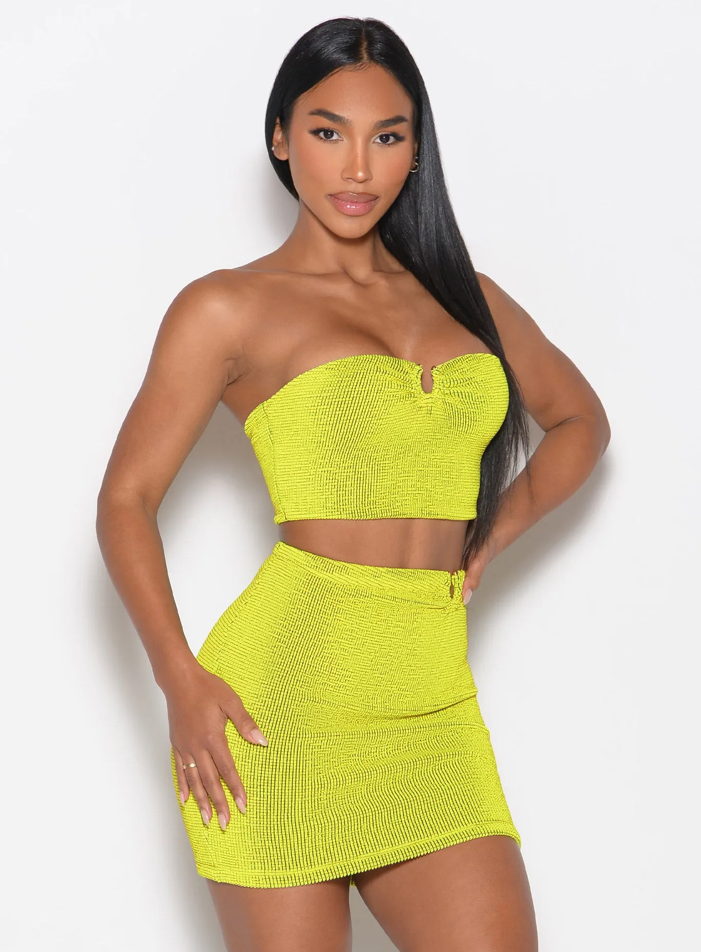 Neon Nights Bikini Bandeau Bombshell