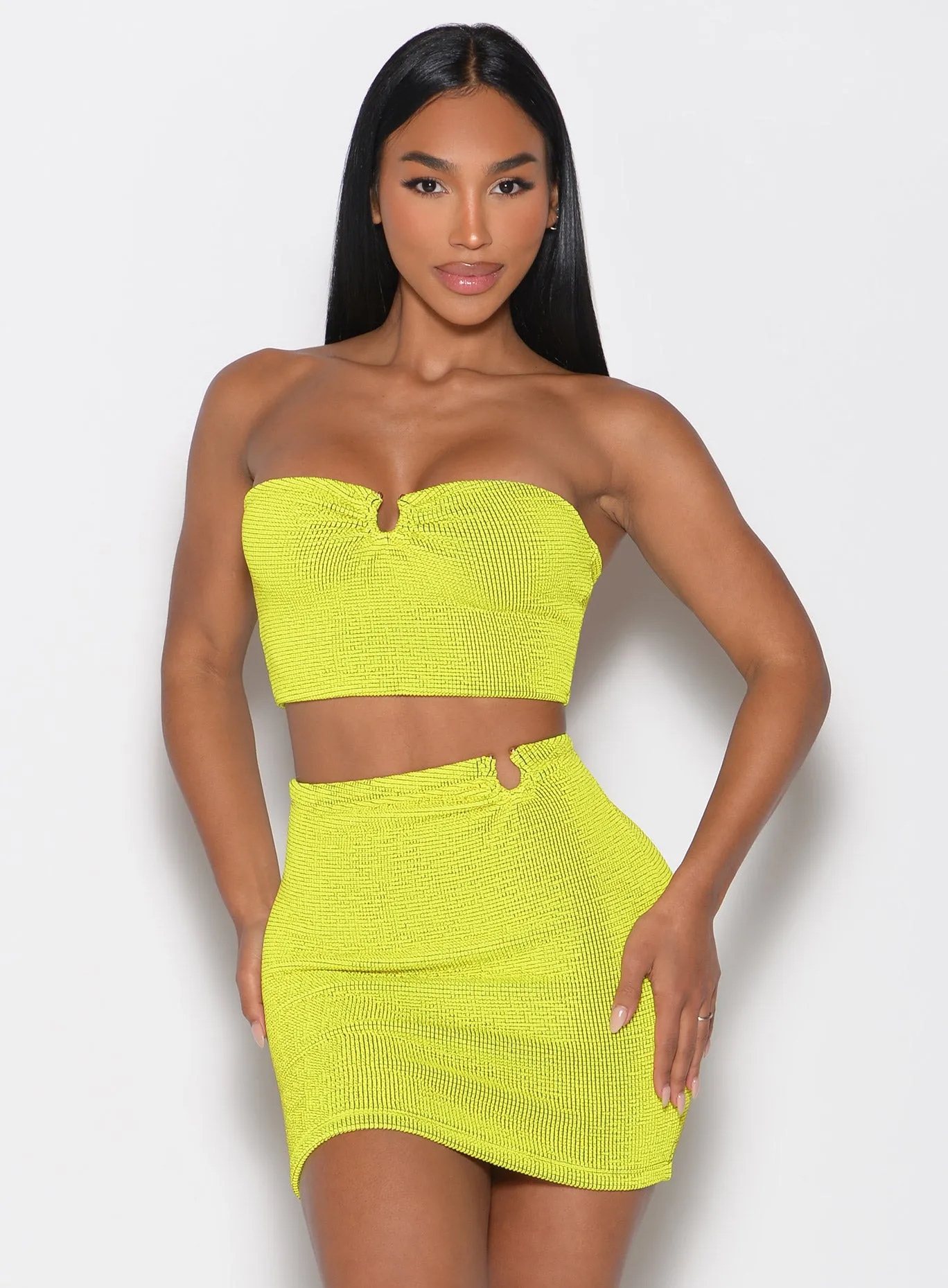Neon Nights Bikini Bandeau Bombshell
