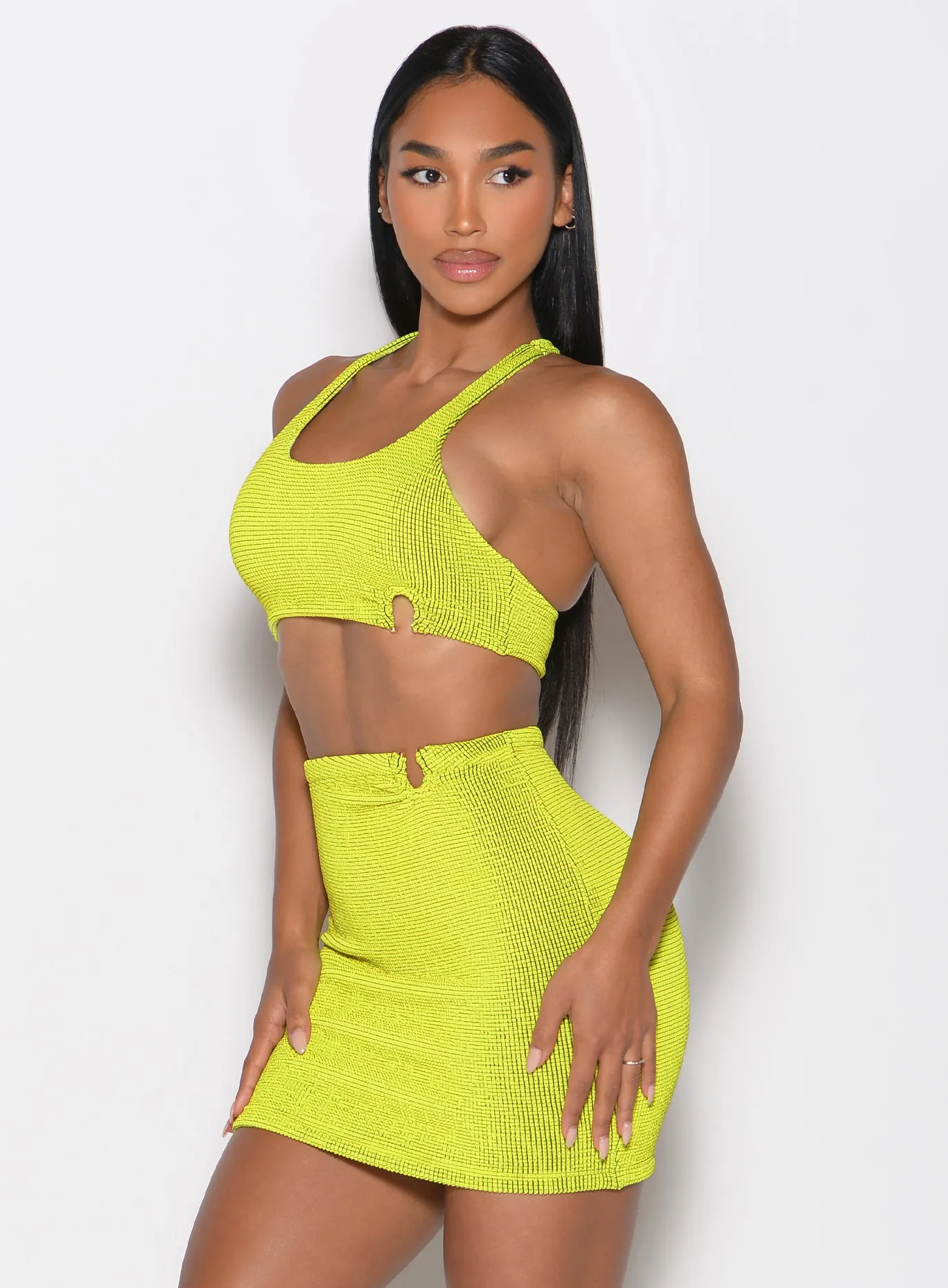 Neon Nights Bikini Top Bombshell