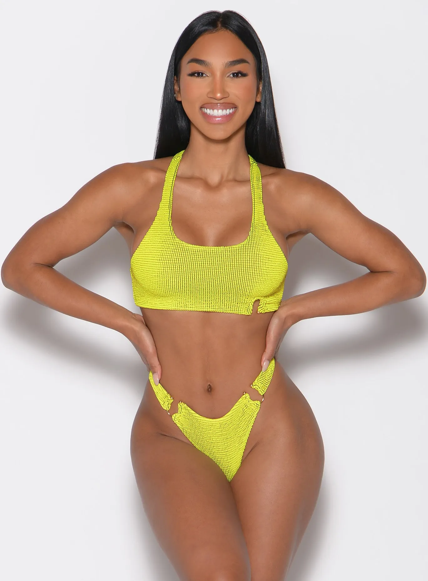 Neon Nights Bikini Top Bombshell