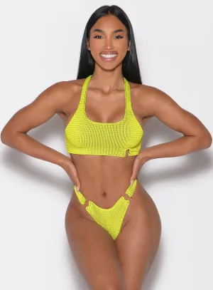 Neon Nights Bikini Top Bombshell