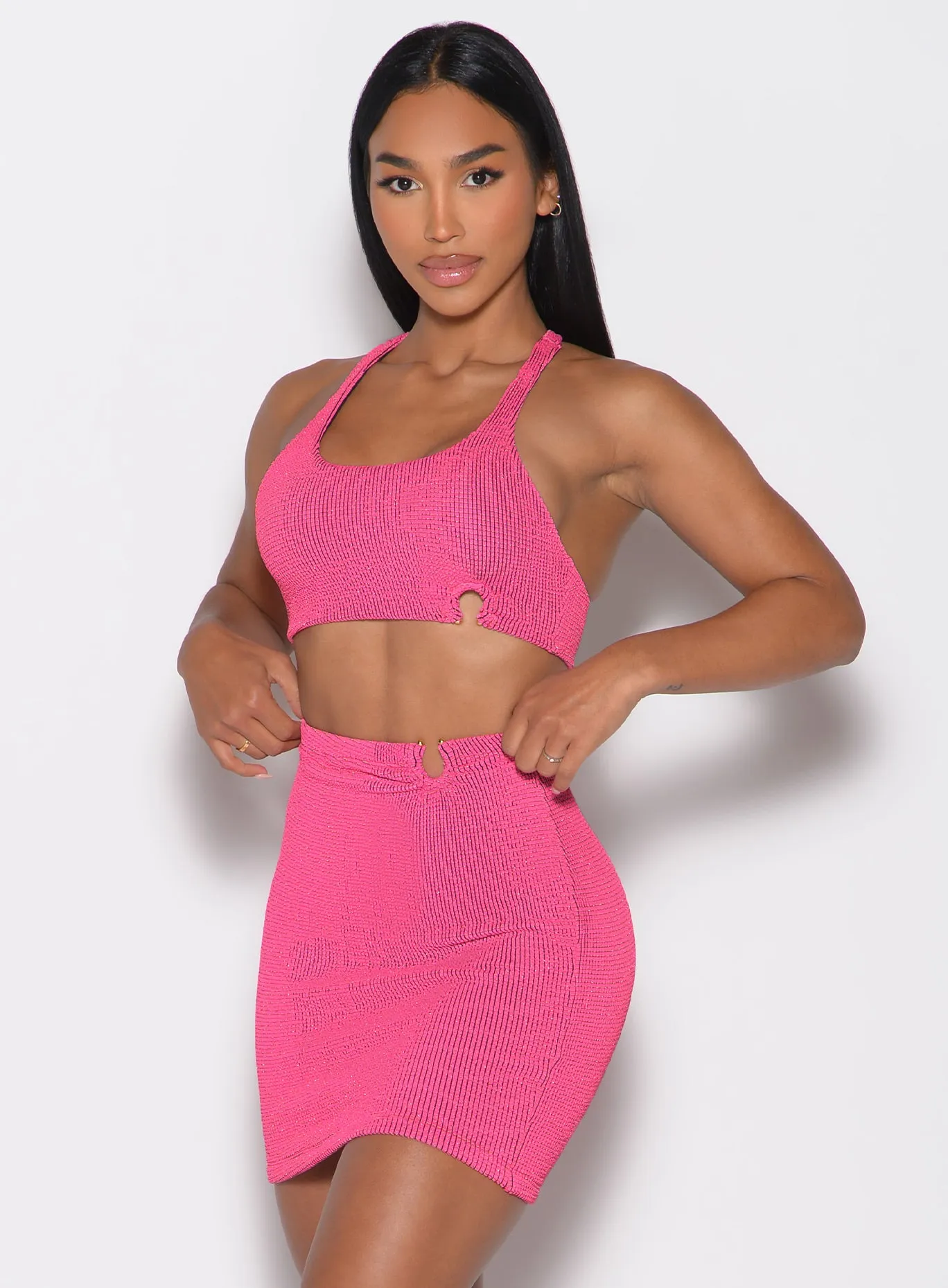 Neon Nights Bikini Top Bombshell