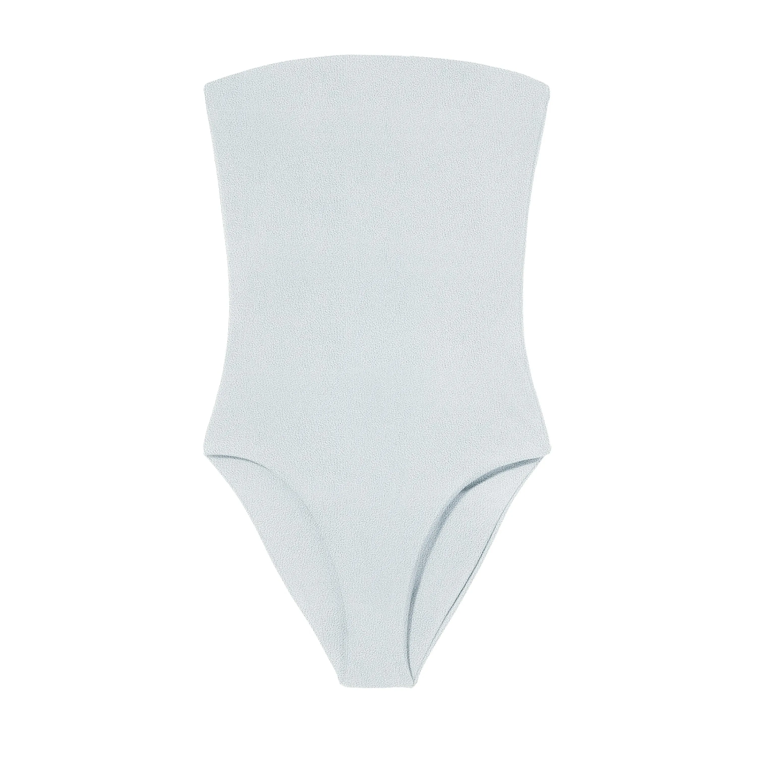 Nori One Piece | White Terry Sheen JADE SWIM