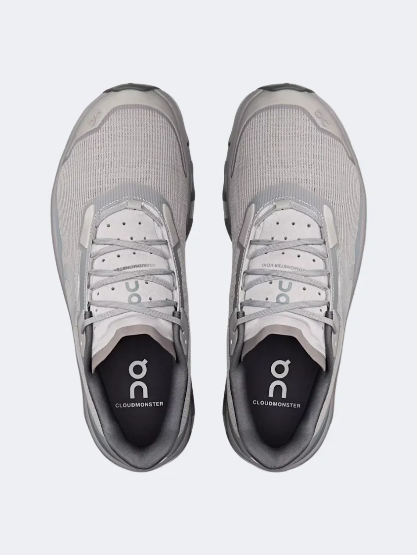 On Cloudmonster Void Men Running Sneakers Alloy/Glacier