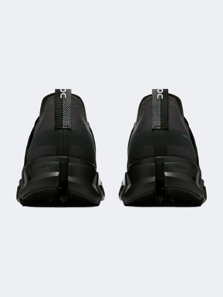 On Cloudswift 4 Men Running Sneakers Black Eclipse