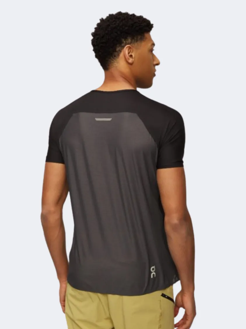 On Performance Men Running T-Shirt Black/Eclipse