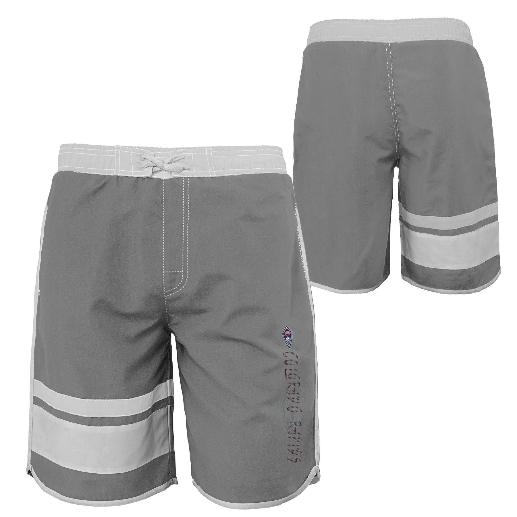 Outerstuff MLS Colorado Rapids Youth Color Block Swim Trunks