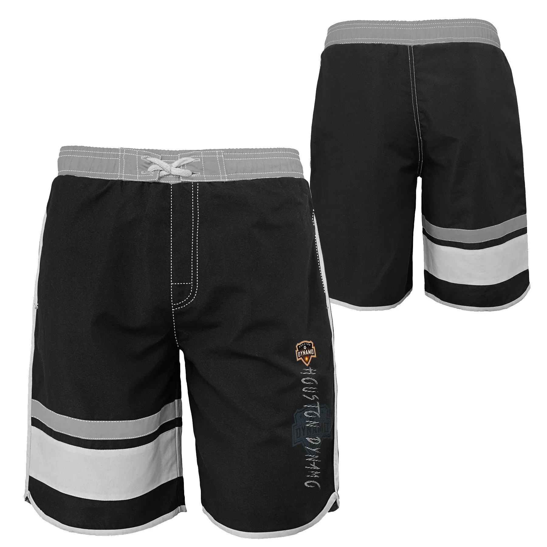 Outerstuff MLS Houston Dynamo Youth Color Block Swim Trunks