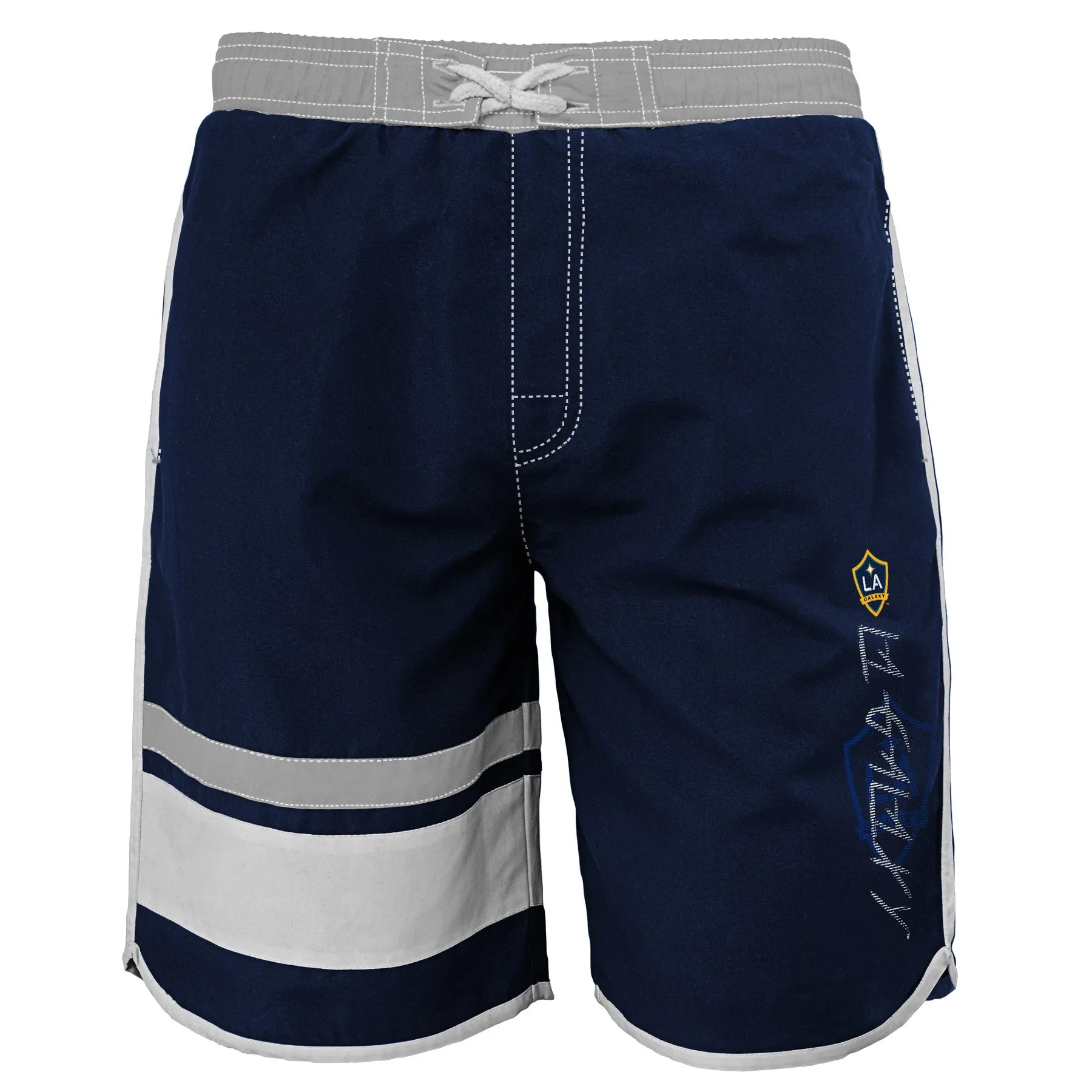 Outerstuff MLS Youth LA Galaxy Color Block Swim Trunks