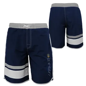 Outerstuff MLS Youth LA Galaxy Color Block Swim Trunks