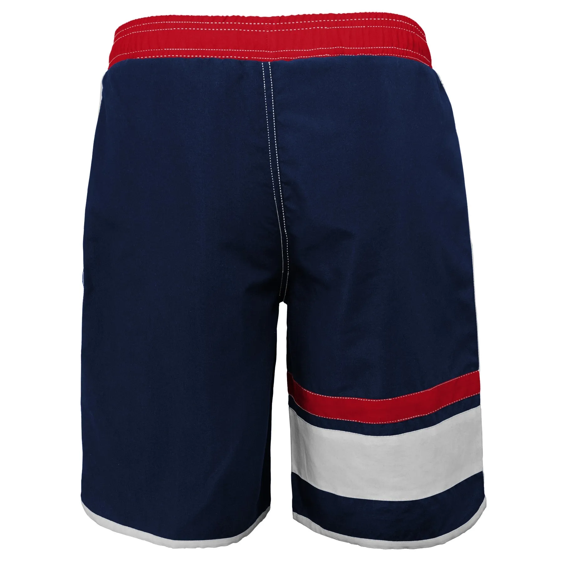 Outerstuff MLS Youth New England Revolution Color Block Swim Trunks