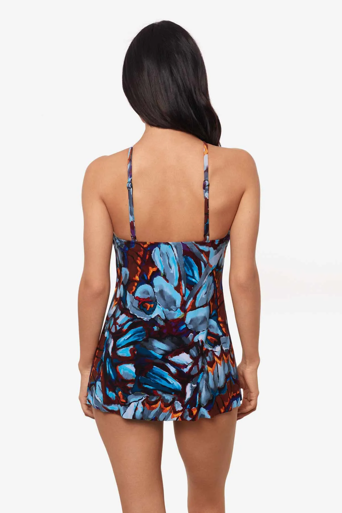 Parker Swim Dress in Monarch