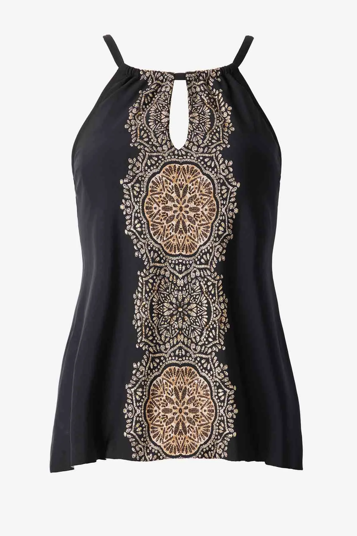 Peephole Tankini Top in Cappadocia