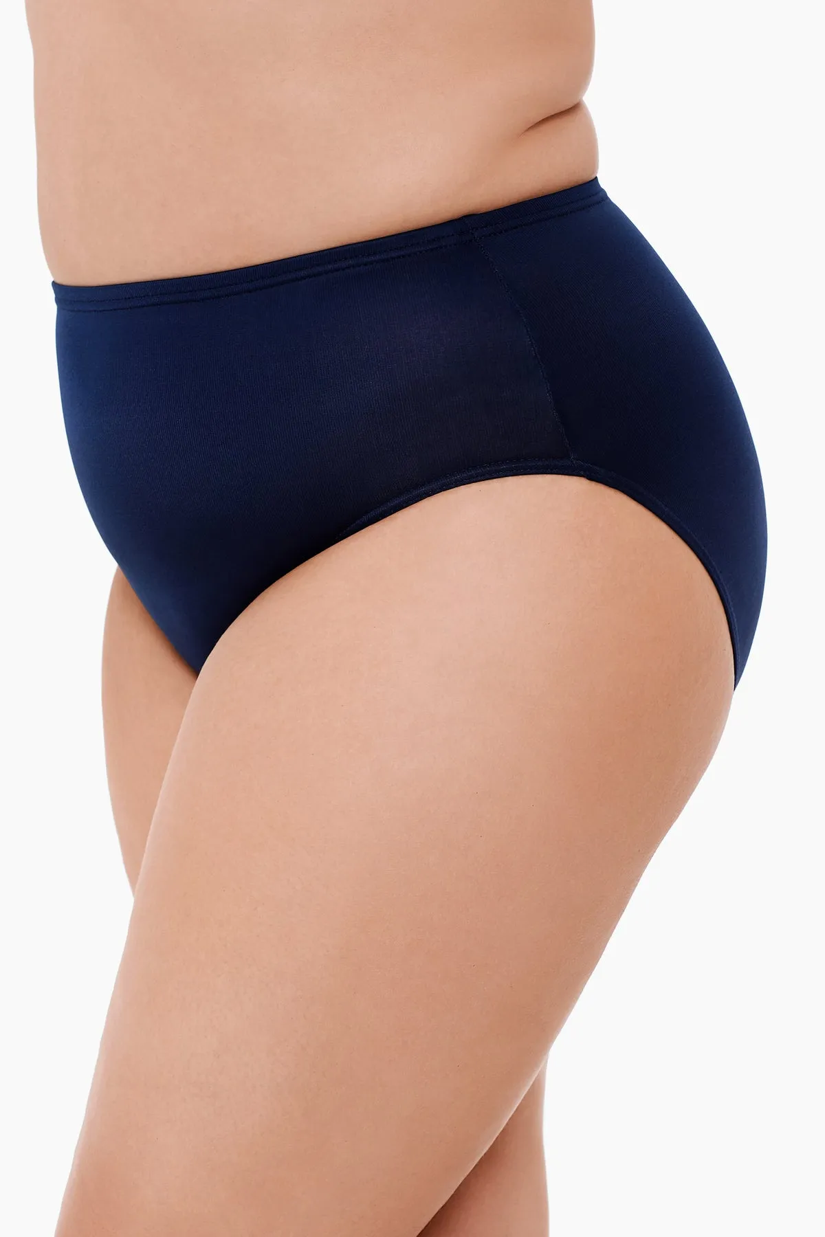 Plus Size Basic Pant Swim Bottom
