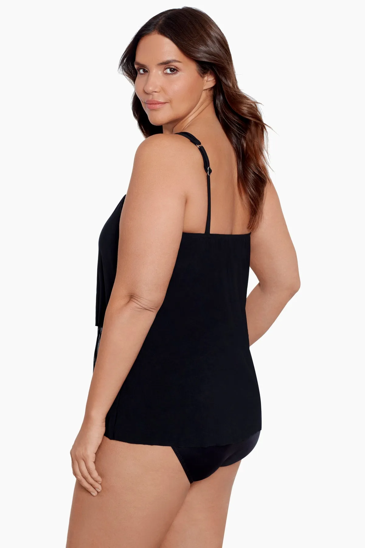 Plus Size Mirage Tankini Top