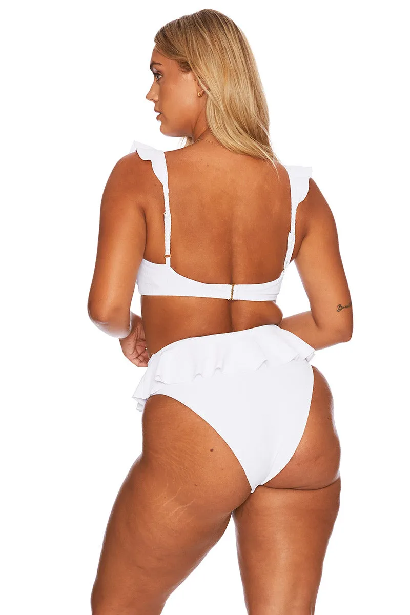 Poppy Top White Beach Riot