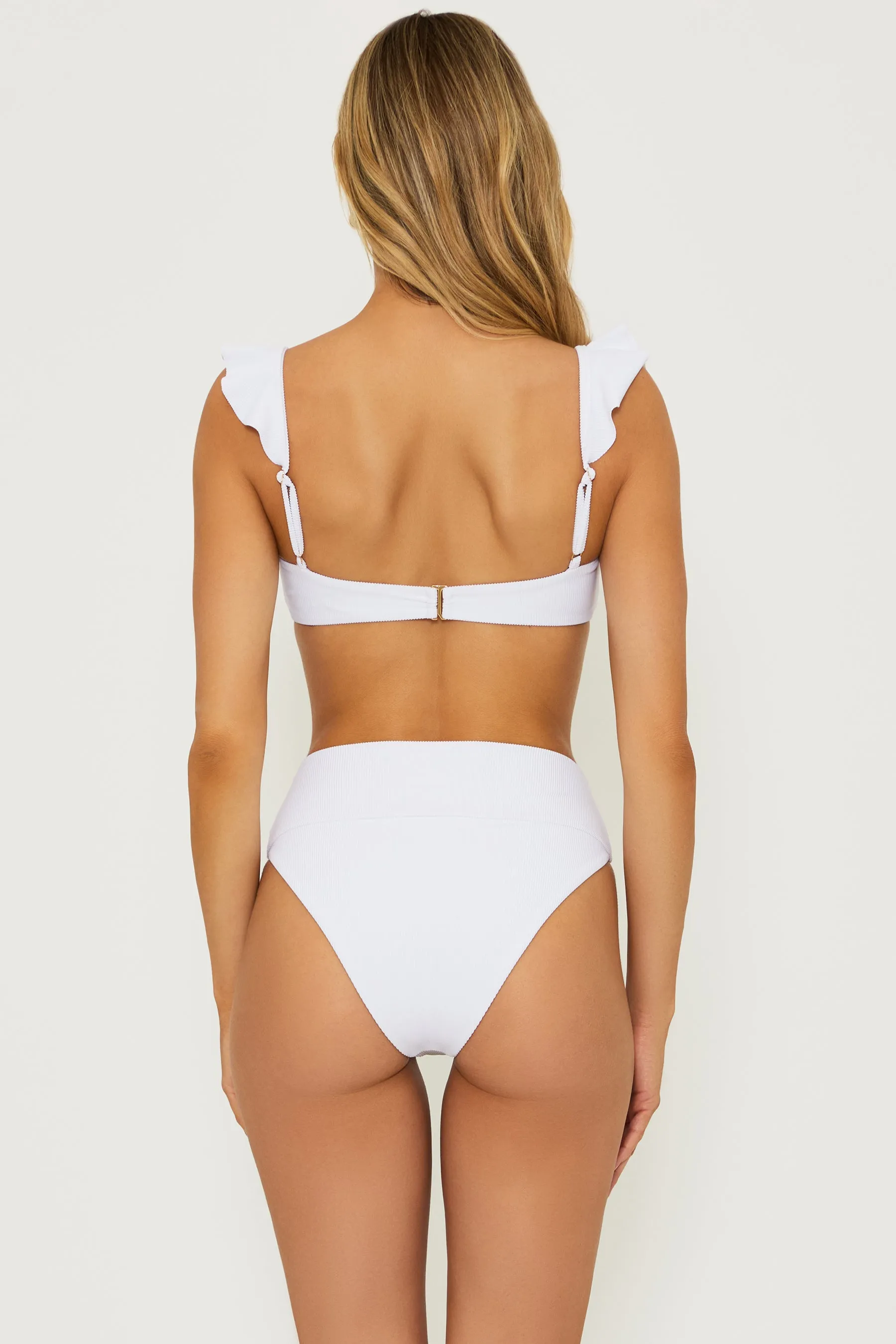 Poppy Top White Beach Riot