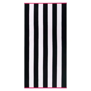 Reversible Cabana Cotton Beach Towel Juicy Couture