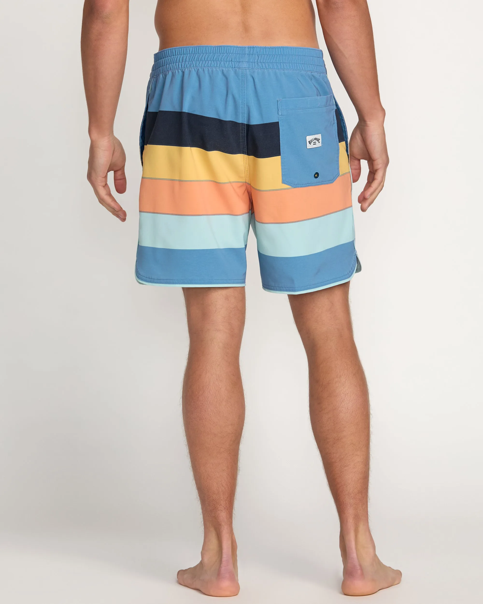 Sandbar Laybacks 17" Trunks - Carolina Blue Billabong