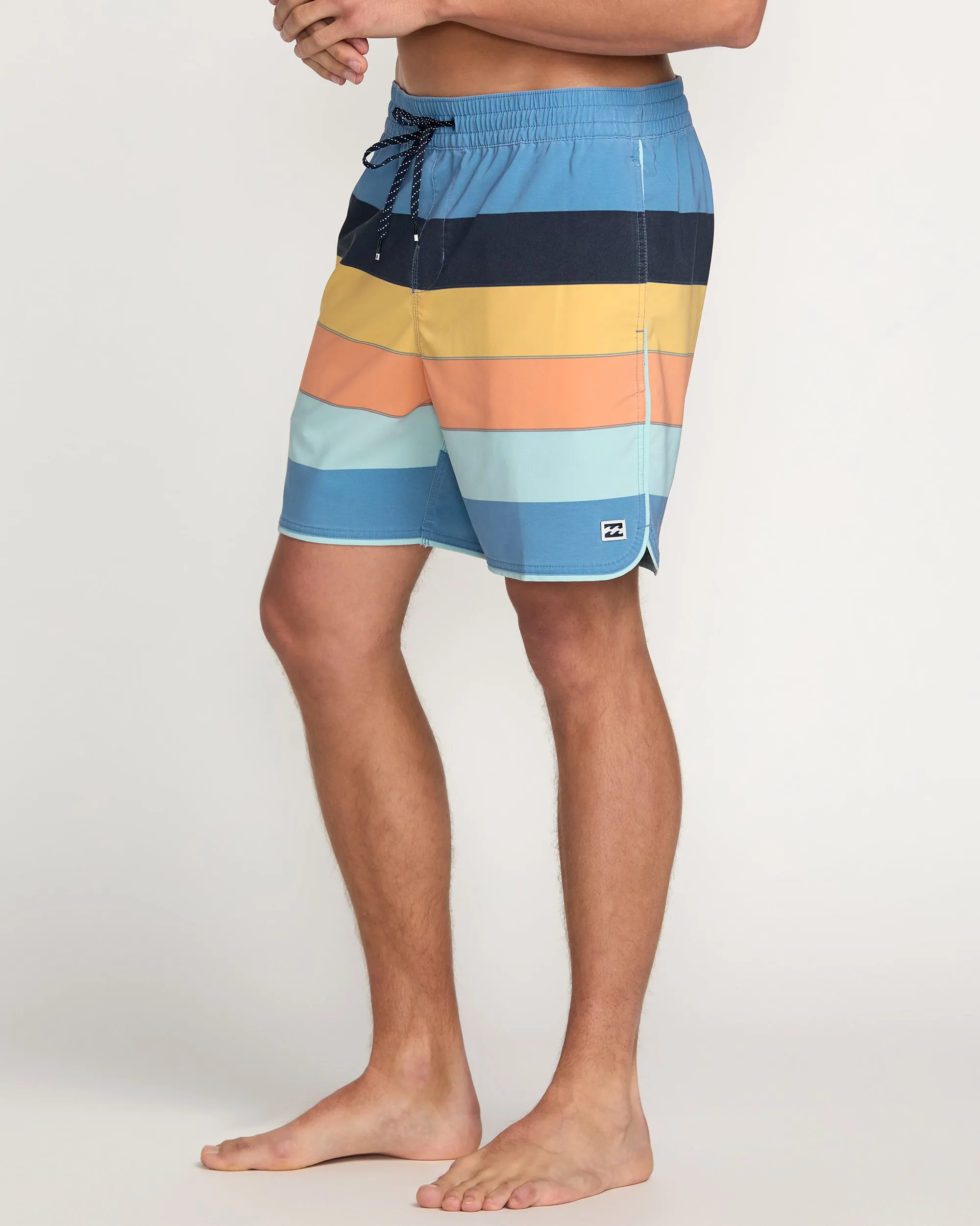 Sandbar Laybacks 17" Trunks - Carolina Blue Billabong