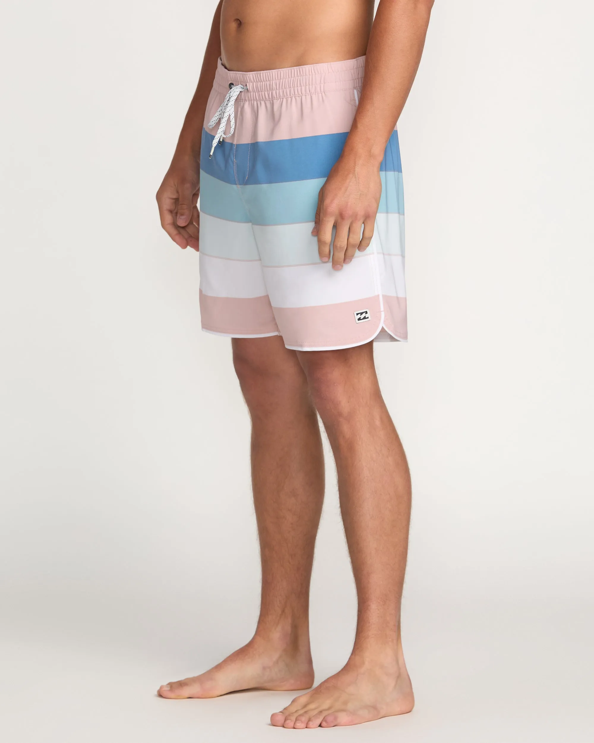 Sandbar Laybacks 17" Trunks - Dusty Pink Billabong