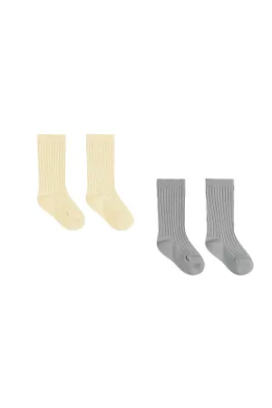 Sock Set (Sky/Yellow)