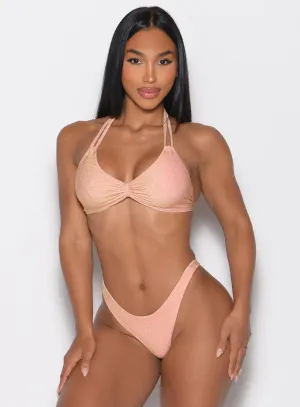 Sunkissed Sparkle Bikini Top Bombshell