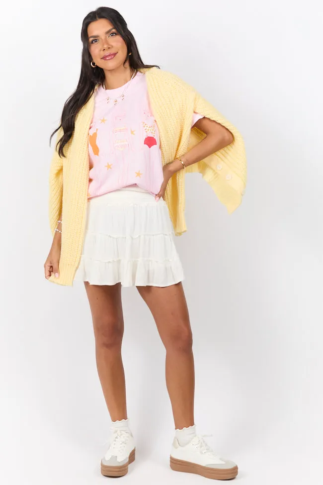 Swim Dolls Pink Graphic Tee SALE