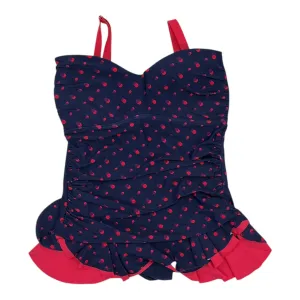 Swimsuit By Clothes Mentor In Polkadot Pattern, Size:Xl