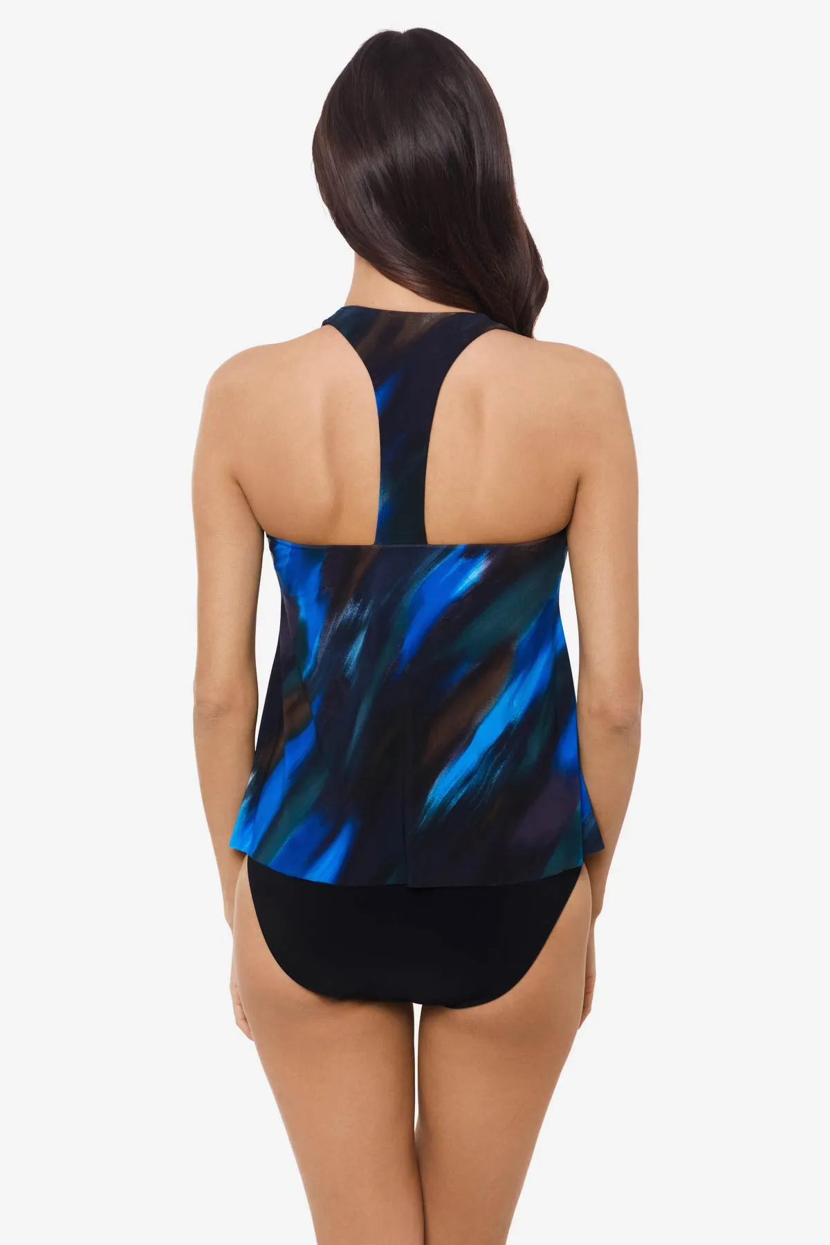 Taylor Tankini Top in Swipe Right