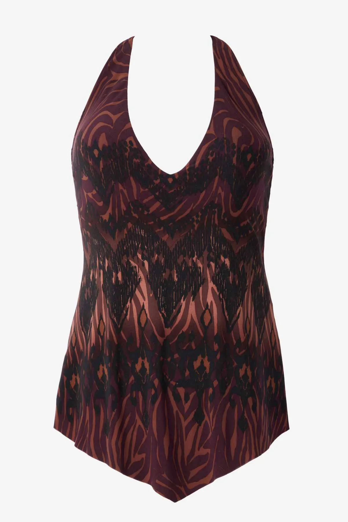 Taylor Tankini Top in Zabra