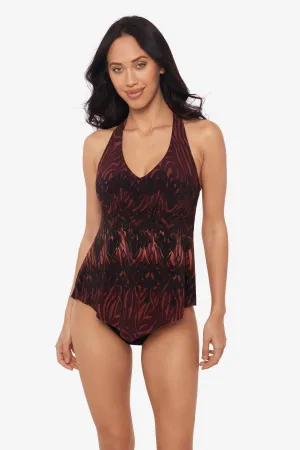 Taylor Tankini Top in Zabra
