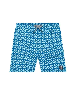 Tom & Teddy Mediterranean Tiles Swim Short