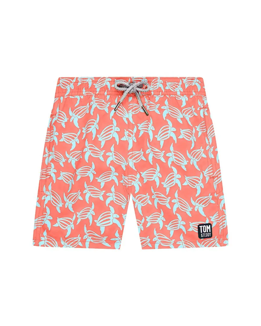 Tom & Teddy Turtle Swim Short