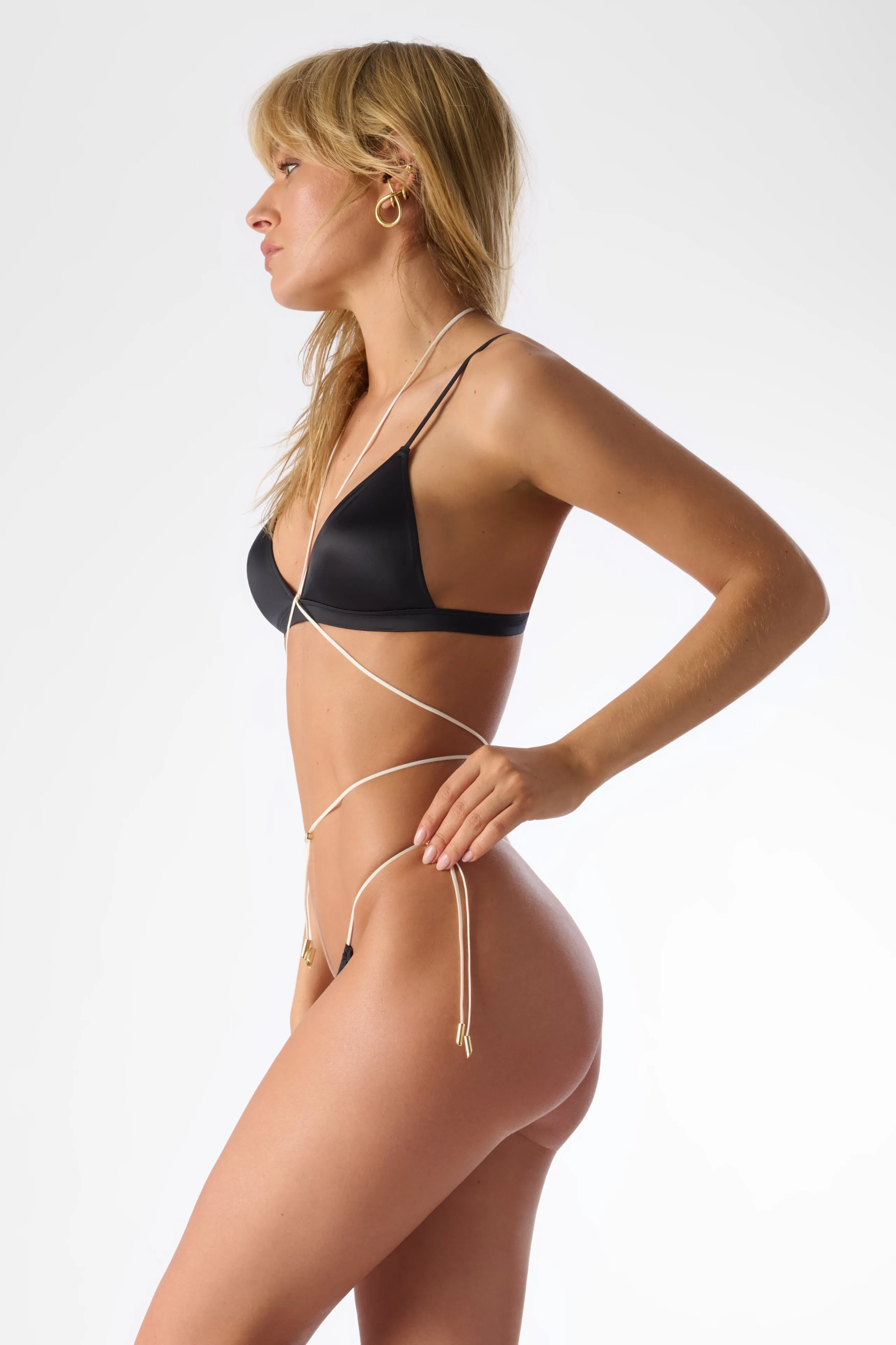 Triangle bikini top - Glow Maison Close