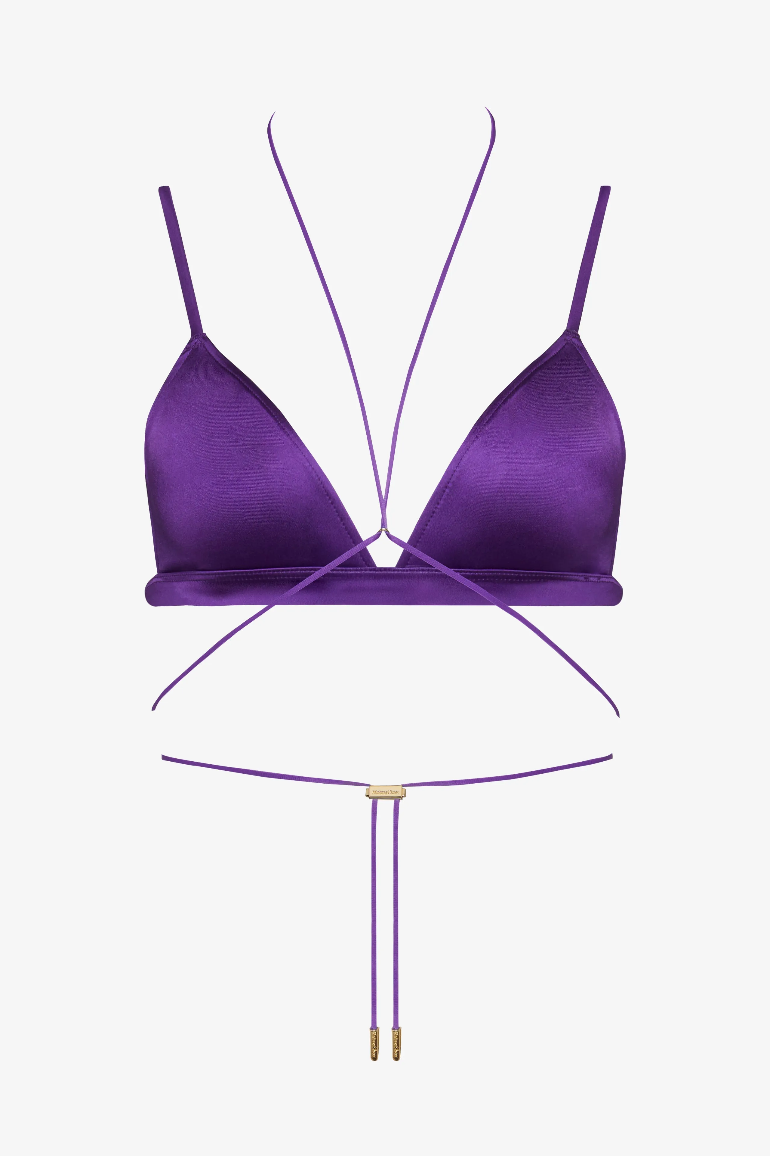 Triangle bikini top - Glow Maison Close