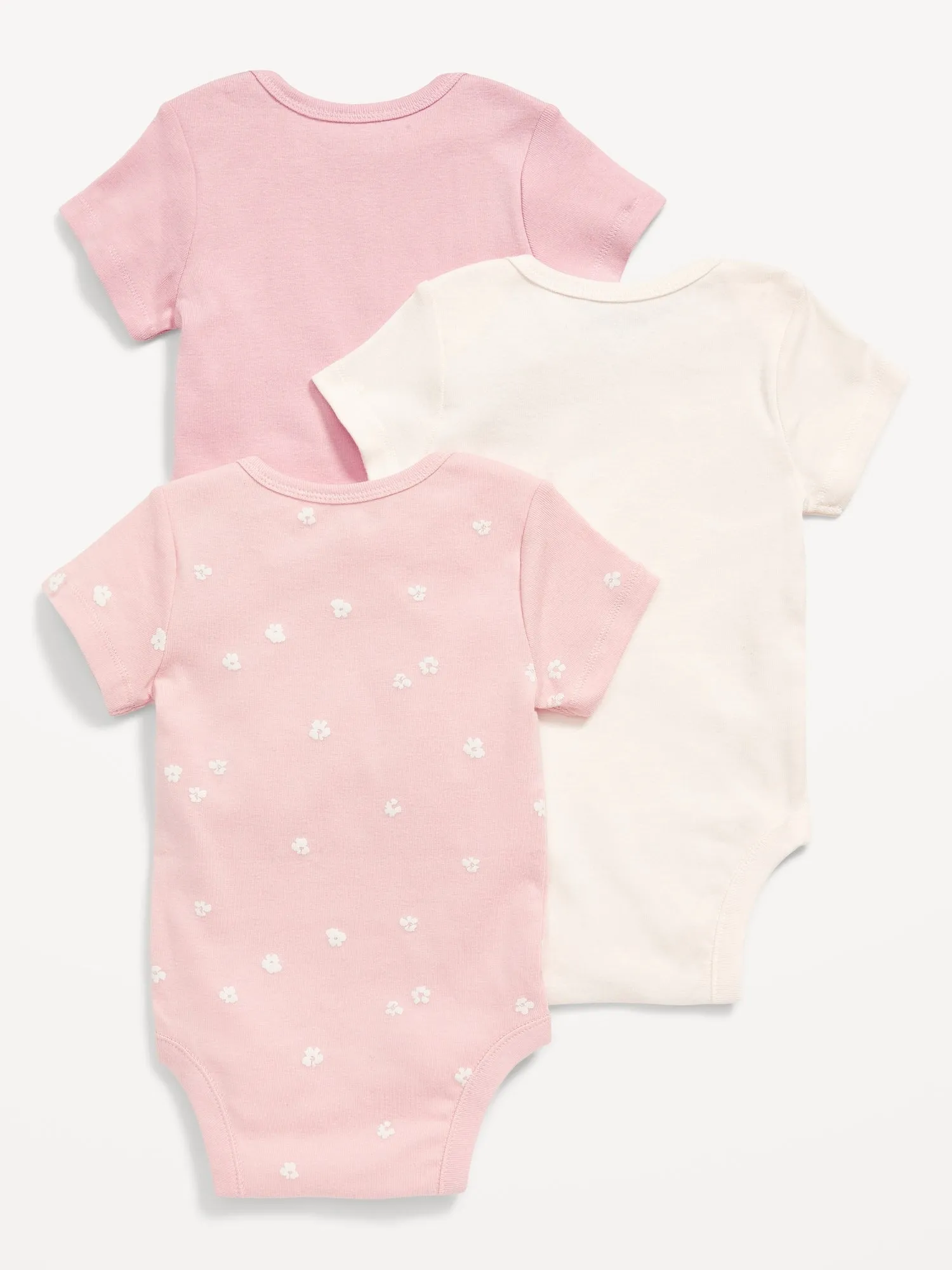 Unisex Bodysuit 3-Pack for Baby Old-Navy