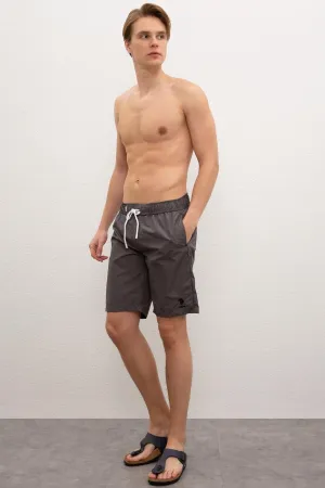 US Polo Assn. Long Swim Short USPA Logo - Men