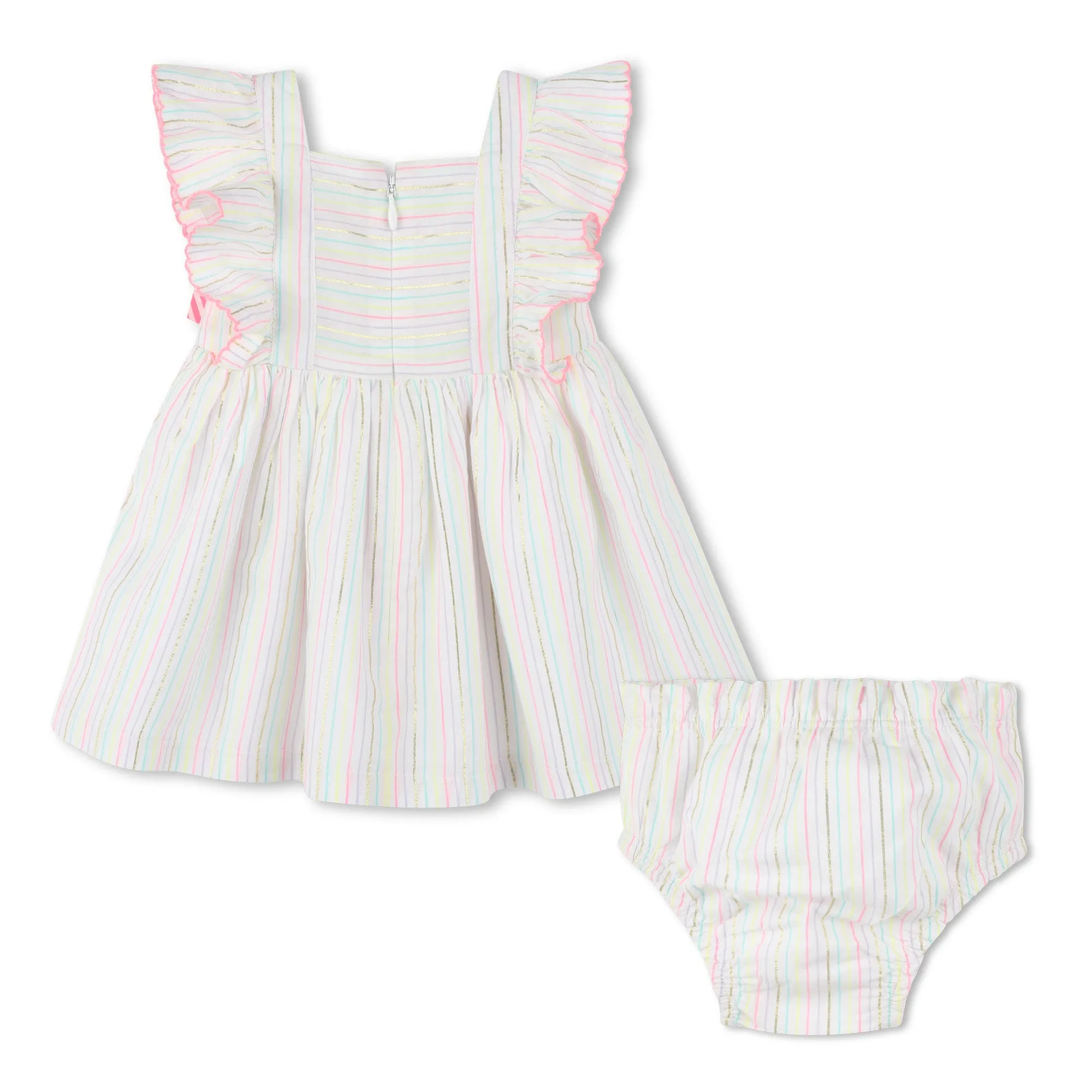 White Baby Dress & Knickers Set