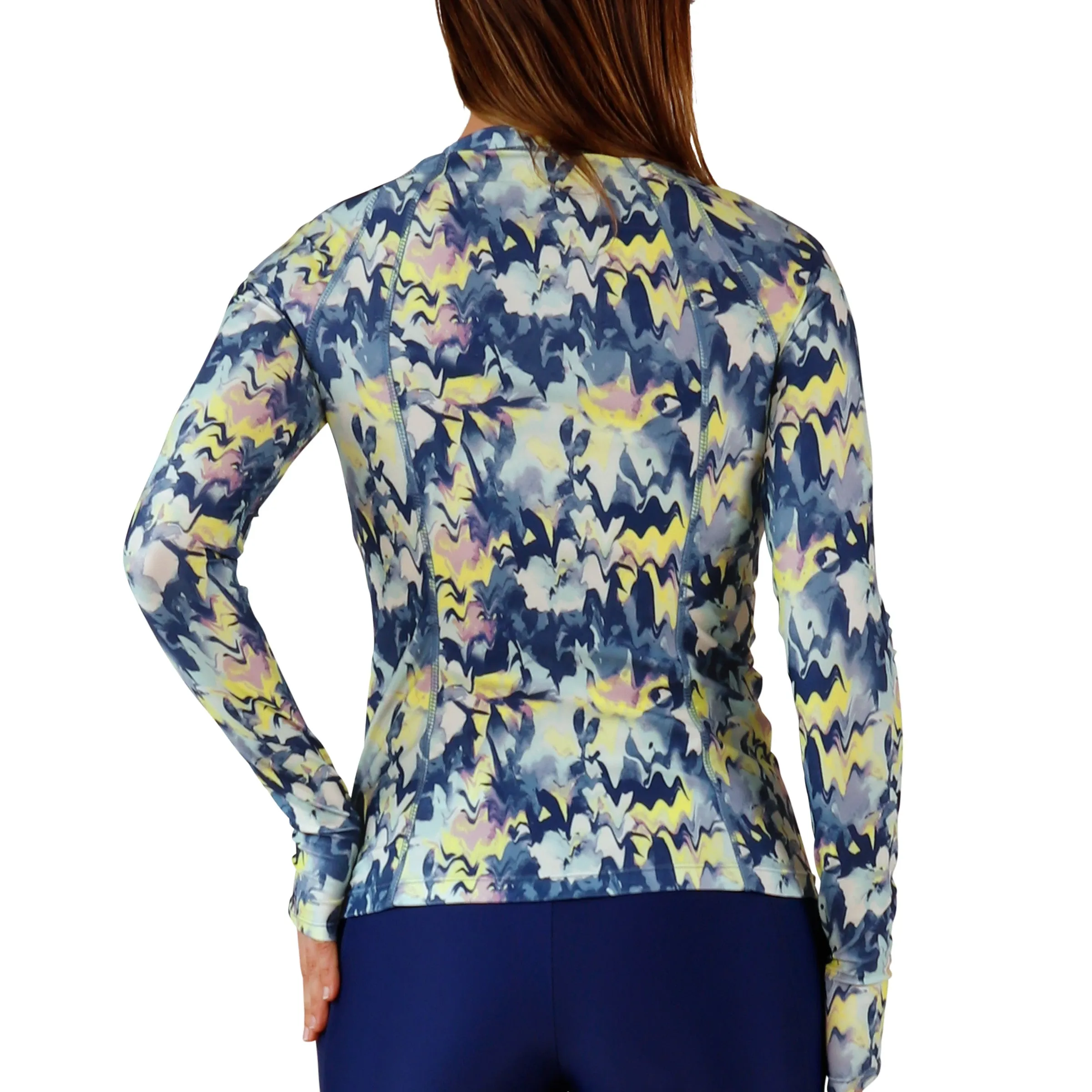 Women's Long Sleeve Full Zip Rash Guard