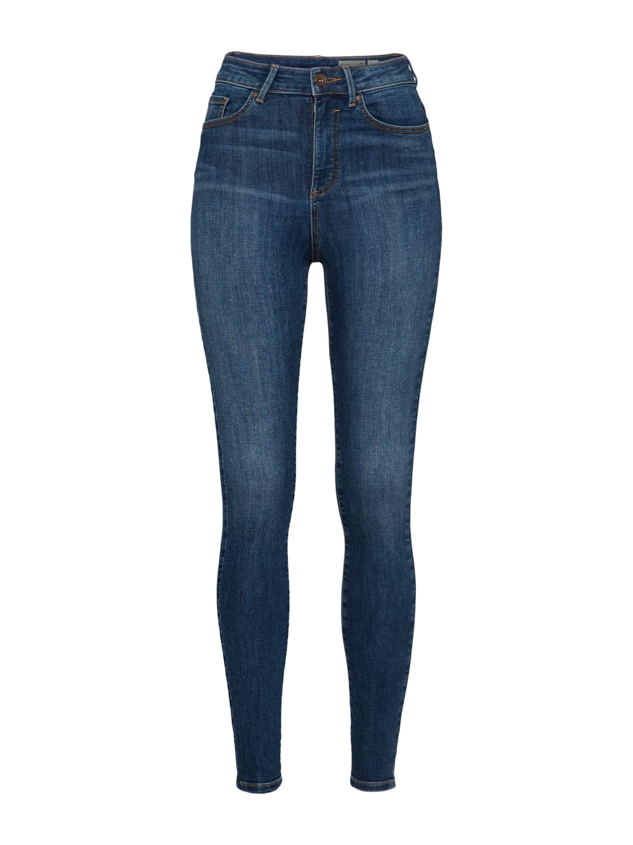 Women's Washed Skinny Jeans,Blue