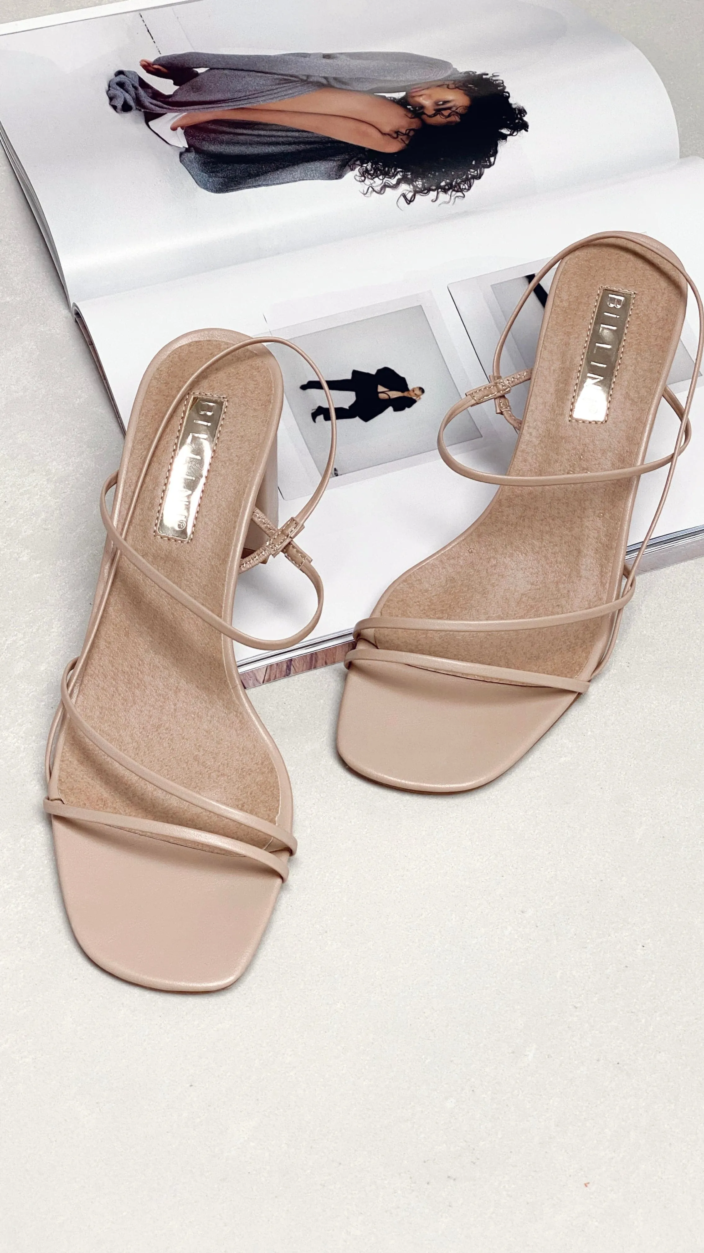 Yachi Heels - Nude Billy J
