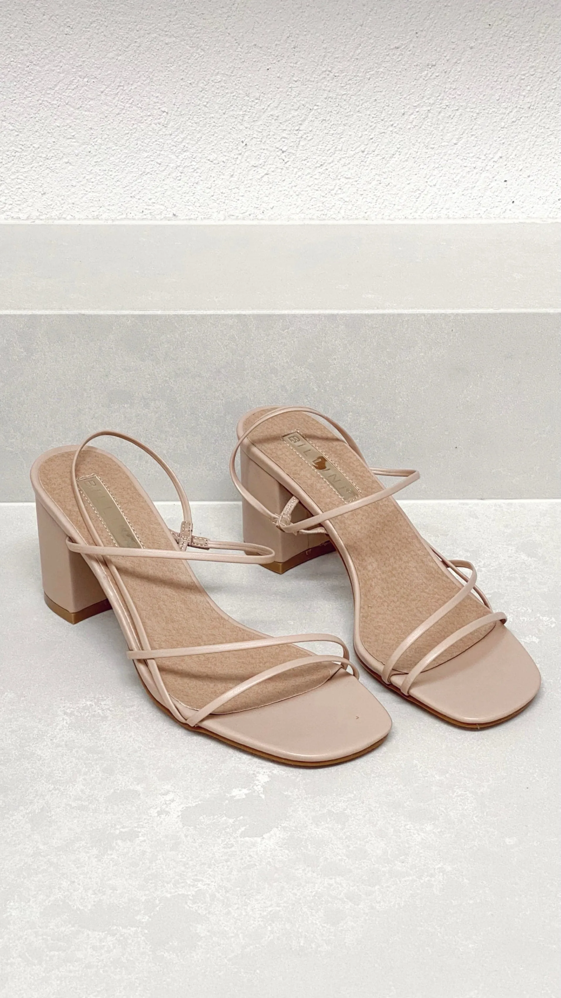 Yachi Heels - Nude Billy J
