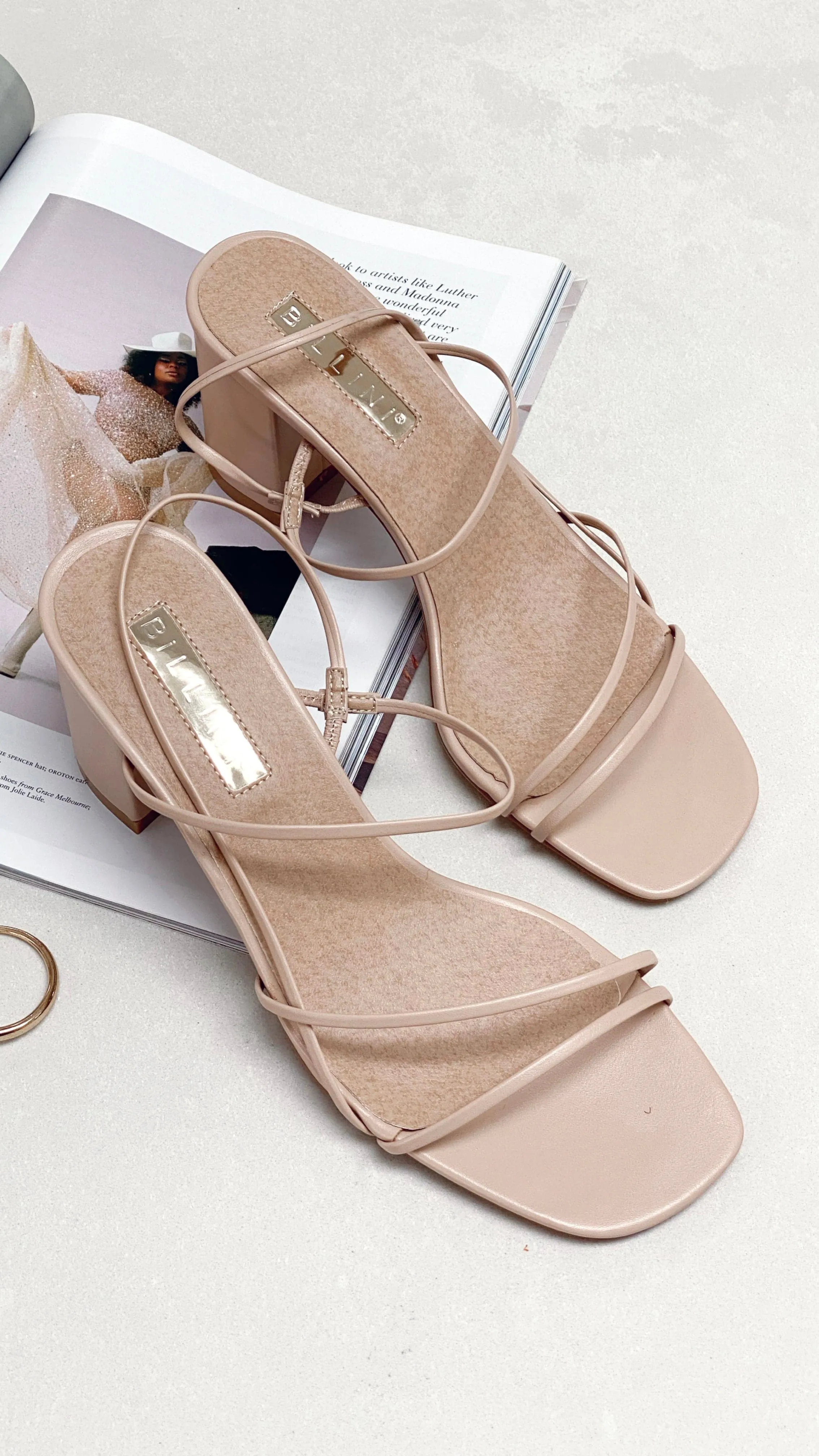 Yachi Heels - Nude Billy J
