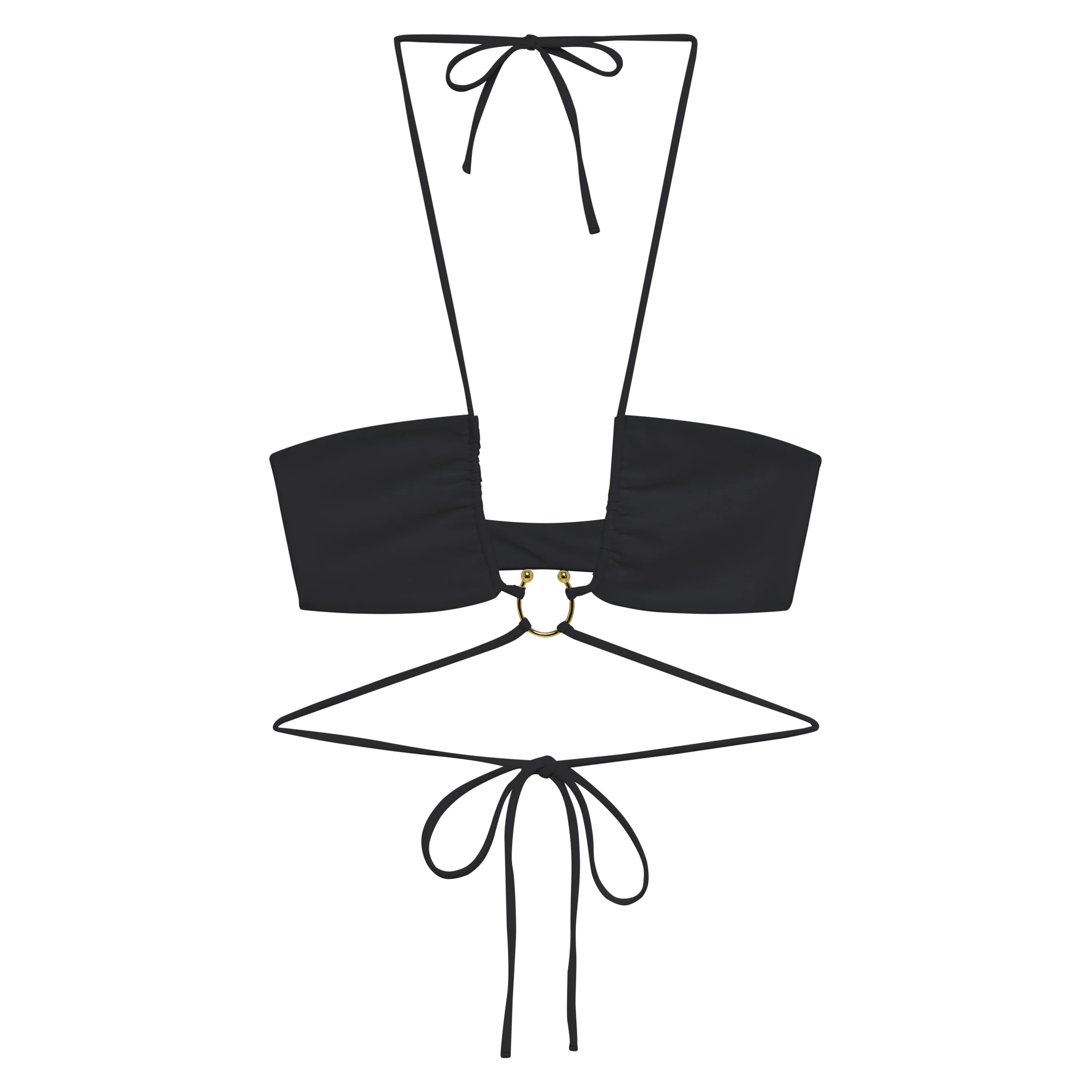 Zuri Top | Black Matte JADE SWIM