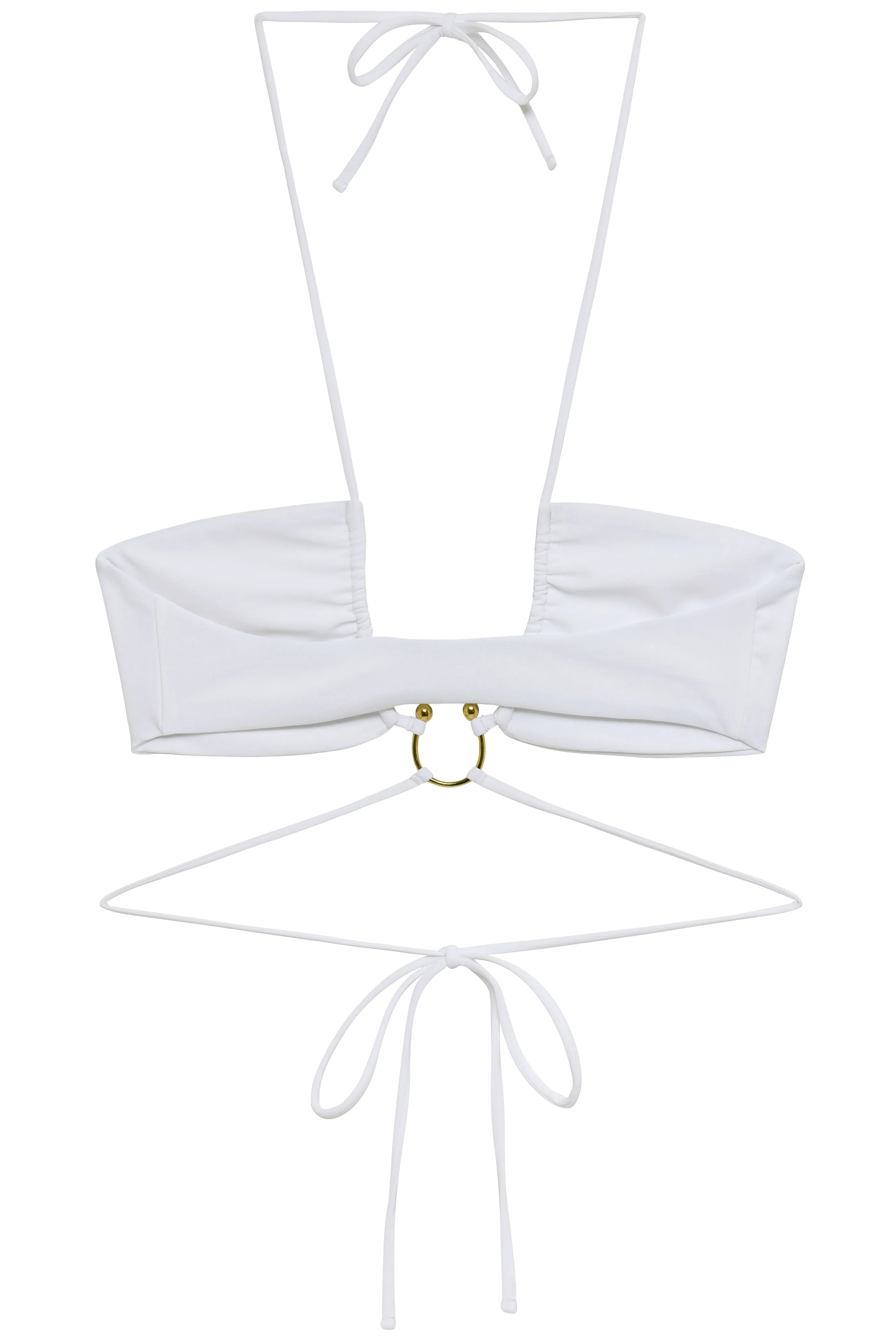 Zuri Top | White Matte JADE SWIM